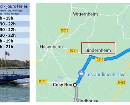 Bienvenue Dans La Cosy Box, Micro Maison Agreable Wittisheim Exteriör bild